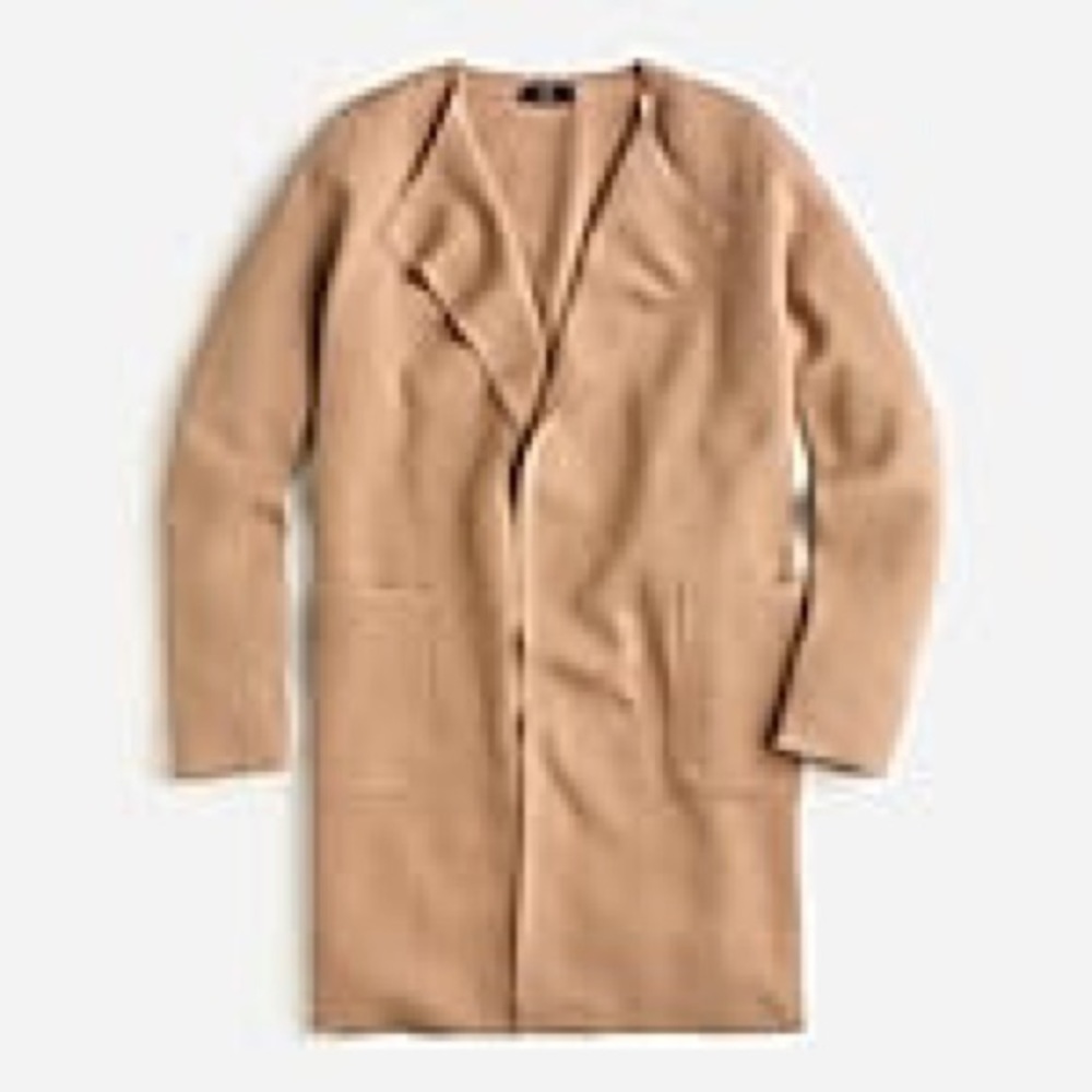 JULIETTE COLLARLESS SWEATER-BLAZER